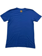 NIKE "BARCA" GRAPHIC T-SHIRT BLUE MENS MEDIUM