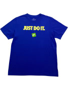 NIKE T-SHIRT "JUST DO IT" BLUE MALE L