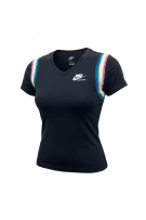 NIKE T-SHIRT SPORTSWEAR LOGO ΜΑΥΡΟ ΓΥΝΑΙΚΕΙΟ S