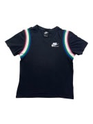 NIKE T-SHIRT SPORTSWEAR LOGO ΜΑΥΡΟ ΓΥΝΑΙΚΕΙΟ S