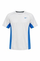 NIKE T SHIRT SPORTSWEAR WHITE BLUE UNISEX PRE OWNED M