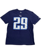 NIKE T-SHIRT TENNESSEE TITANS NFL BLU UNISEX XL usato