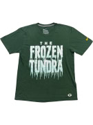 Nike T-Shirt The Frozen Tundra Big Logo Verde Unisex M