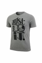 NIKE T-SHIRT VINTAGE STYLE JUST DO IT GRAPHIC ΓΚΡΙ ΑΝΔΡΙΚΟ S