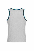 90s NIKE TANK TOP MINIMAL GREY MEN PRE OWNED L