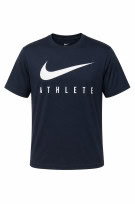 NIKE TEE ATHLETE BLACK MEN PRE OWNED M