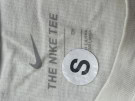 NIKE GRAPHIC TEE MINIMAL WHITE UNISEX PRE OWNED S