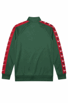 NIKE TRACK JACKET ATHLETIC GREEN RED MEN PRE OWNED L