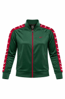 NIKE TRACK JACKET ATHLETIC GREEN RED MEN PRE OWNED L