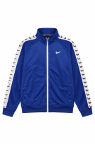 NIKE TRACK JACKET ATHLETIC BLUE MEN PRE OWNED XL