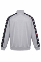 NIKE TRACK JACKET LOGO GREY MEN PRE OWNED XL
