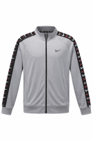 NIKE TRACK JACKET MINIMAL GREY MENS PRE OWNED L
