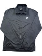 NIKE TRACK JACKET SPORTSWEAR BLACK MEN PRE OWNED M