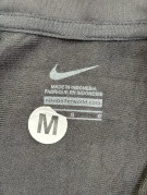 NIKE TRACK JACKET SPORTSWEAR BLACK MEN PRE OWNED M