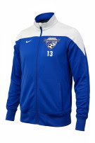 NIKE TRACK JACKET SPORTSWEAR ΜΠΛΕ ΛΕΥΚΟ UNISEX PRE OWNED S