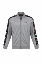 NIKE TRACK JACKET SPORTIVO GRIGIO UOMO PRE OWNED L