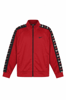 NIKE TRACK JACKET SPORTY ROSSO UOMO PRE OWNED L