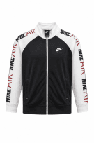 NIKE TRACK JACKET STREETWEAR BLACK WHITE ΑΝΤΡΙΚΟ PRE OWNED L