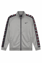 NIKE TRACK JACKET STREETWEAR ΓΚΡΙ ΑΝΤΡΙΚΟ PRE OWNED L