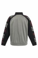 NIKE TRACK JACKET STREETWEAR GRIGIO NERO UOMO PRE OWNED L