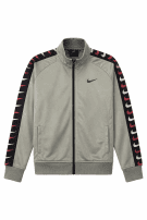 NIKE TRACK JACKET STREETWEAR GREY MEN PRE OWNED L