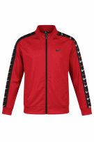 NIKE TRACK JACKET STREETWEAR ROSSO UOMO PRE OWNED L