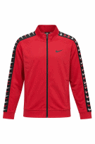 NIKE TRACK JACKET STREETWEAR ΚΟΚΚΙΝΟ ΑΝΤΡΙΚΟ PRE OWNED L
