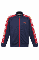NIKE JORDAN TRACK JACKET STREETWEAR NAVY UOMO PRE OWNED L