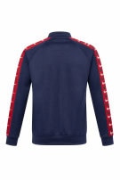 NIKE TRACK JACKET STREETWEAR NAVY ROSSO UOMO PRE OWNED XXL