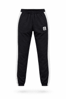 NIKE TRACK PANTS ATHLETIC BLACK UNISEX PRE OWNED L
