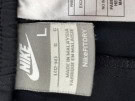 2007 NIKE TRACK PANTS SPORTSWEAR BLACK UNISEX PRE OWNED L