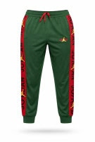 NIKE TRACK PANTS STREETWEAR GREEN MENS PRE OWNED XL