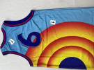 NIKE TUNE SQUAD GRAPHIC CANOTTA RETRO AZZURRO UOMO PRE OWNED M