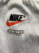 NIKE VINTAGE ATHLETIC RUNNING SHORTS SWOOSH BLACK MEN L