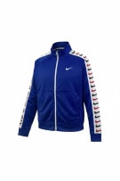 NIKE ΖΑΚΕΤΑ ΦΟΥΤΕΡ LOGO ΤΑΙΝΙΑ ΜΠΛΕ UNISEX S