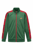 JORDAN GIACCA TRACK A RIGHE VERDE UOMO PRE OWNED XXL