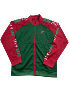 NIKE Ζακέτα Track Jacket Air Max Λογότυπο Πράσινο / Κόκκινο Ανδρική XL