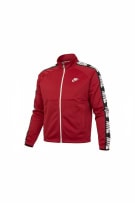 NIKE Ζακέτα Track Jacket Casual Λογότυπο Κόκκινο Ανδρικό S