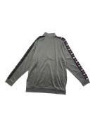 NIKE ΖΑΚΕΤΑ TRACK JACKET LOGO TAPE ΓΚΡΙ ΑΝΔΡΙΚΟ 4XL