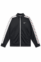 NIKE TRACK JACKET MINIMAL BLACK MENS PRE OWNED XL