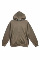 No Boundaries Ζακέτα Φούτερ με Κουκούλα Oversized Μπεζ Unisex XXL