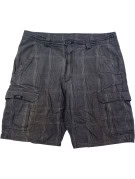 NO BRAND BERMUDA CARGO UTILITY CHARCOAL UOMO PRE OWNED XXL