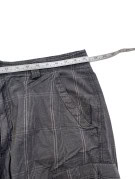 NO BRAND BERMUDA CARGO UTILITY CHARCOAL UOMO PRE OWNED XXL