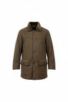 2002 ΠΑΛΤΟ SHEARLING VINTAGE ΚΑΦΕ ΑΝΤΡΙΚΟ PRE OWNED