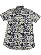 NORTH SAILS ΠΟΥΚΑΜΙΣΟ ΜΕ ΦΛΟΡΑΛ PRINT ΜΠΛΕ/ΛΕΥΚΟ ΑΝΔΡΙΚΟ S