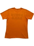 NORTH SAILS T-SHIRT REGULAR FIT LOGO ORANGE MENS M