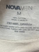 NOVA MEN T SHIRT RACING GRAPHIC OFF WHITE ΑΝΤΡΙΚΟ PRE OWNED M