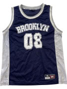 NYC SPORTS CANOTTA BASKET SPORTSWEAR BLU NAVY UOMO PRE OWNED XL
