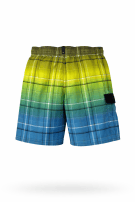O NEILL CARGO SWIM SHORTS GRAFFITI BLU VERDE მამაკ? PRE OWNED M