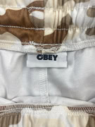 Obey Men’s Camo Sweatpants Beige Size L